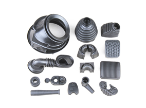 Molded rubber products